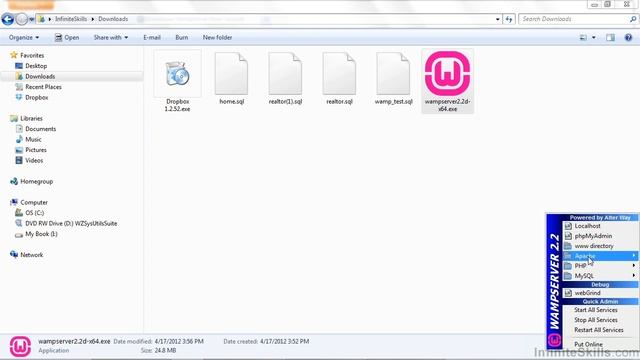 Object-Oriented Programming with PHP Tutorial | Installing WAMP For Windows смотреть онлайн
