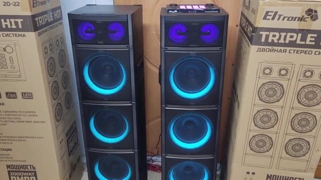 ?Акустическая стерео система Eltronic 20-22? смотреть онлайн