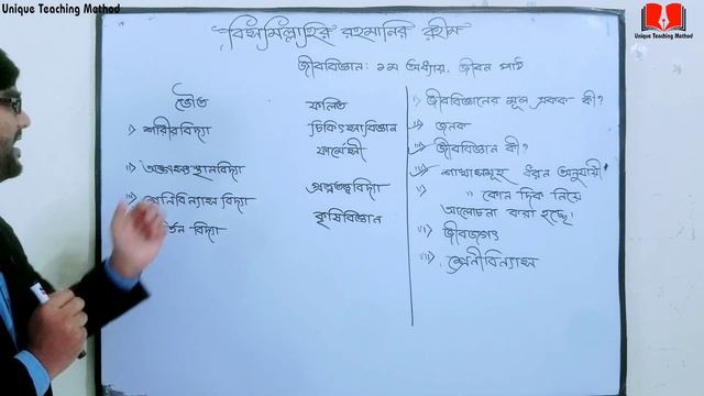 SSC জীববিজ্ঞান ১ম অধ্যায় | জীববিজ্ঞান কী | শ্রেণীবিন্যাস | ভৌত ও ফলিত শাখা | SSC Biology Chapter 1