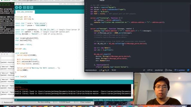 Vlog #1 - วิธีสร้าง UDP protocol สำหรับ Internet of Things смотреть онлайн