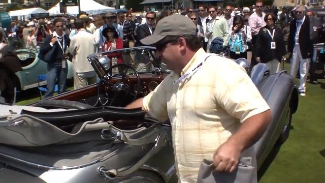 Pebble Beach 2009 Winner: 1937 Horch 853 Voll & Ruhrbeck Sport Cabriolet смотреть онлайн
