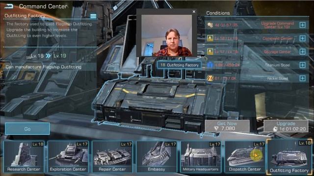 Infinite Galaxy - Command Center 19 And Progress Update