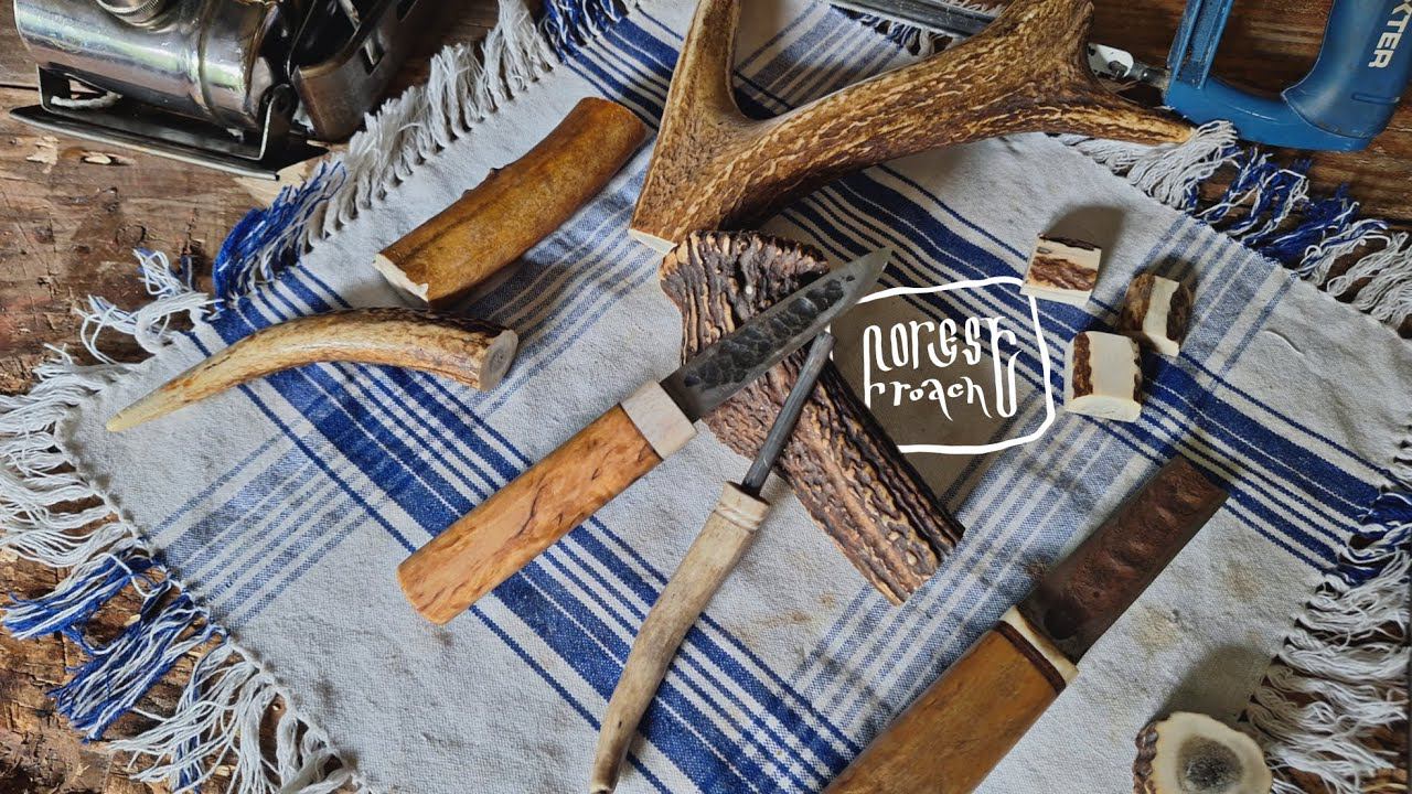КАК СДЕЛАТЬ БОЛЬСТЕР ДЛЯ НОЖА ИЗ РОГА? КАК НАЧАТЬ РАБОТАТЬ С РОГОМ, С ЧЕГО НАЧИНАТЬ? смотреть онлайн