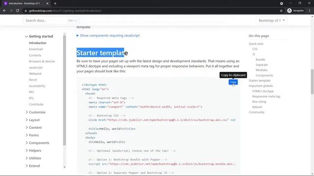 Setting Up Bootstrap смотреть онлайн