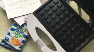 Вафельница Dexp wm~30. Творожные вафли.