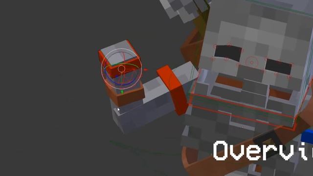FREE MINECRAFT SKELETON RIG (Blender) смотреть онлайн