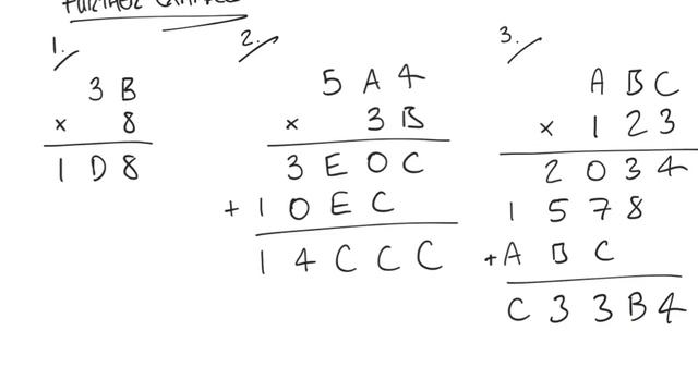 Multiplying and Dividing Hexadecimal Numbers смотреть онлайн