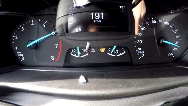 Ford Fiesta MK8 1.0 125cv 0/100 8.3 sec смотреть онлайн