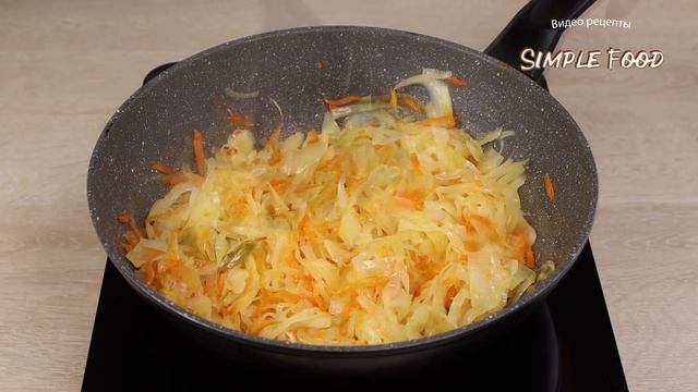 Это ТАК Вкусно! Рецепт с КАПУСТОЙ Без ЯИЦ и молока! Идеальный рецепт на КАЖДЫЙ ДЕНЬ! смотреть онлайн