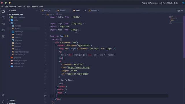Visual Studio Code Extensions ::: ES7+ React/Redux/React-Native/JS snippets смотреть онлайн
