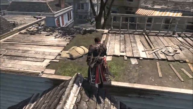 Assassin's Creed Rogue - New York City - Lower Manhattan Parkour Snippet смотреть онлайн