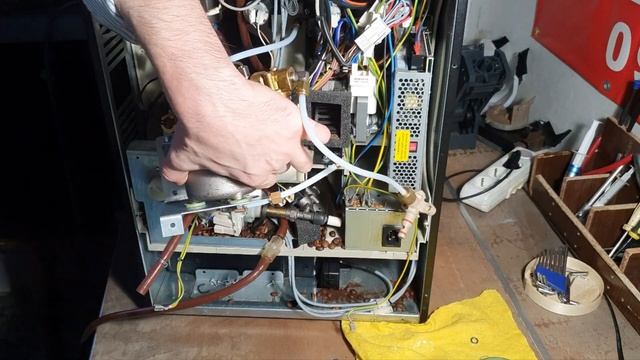 SAECO Phedra Evo Cappuccino. ТО  Часть 2.