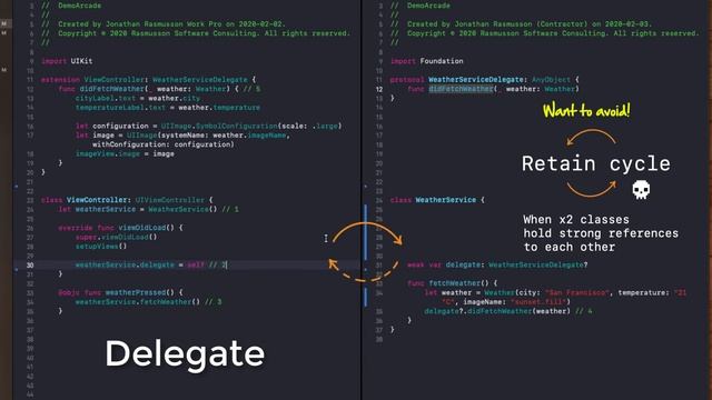Protocol Delegate Pattern Explained смотреть онлайн