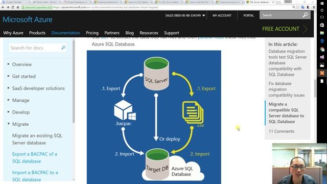 Sql database migrate to Azure 1 смотреть онлайн