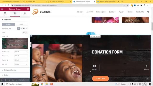 How to Make Charity Non Profit or Fundraising Website in WordPress? Charihope Theme Customization смотреть онлайн