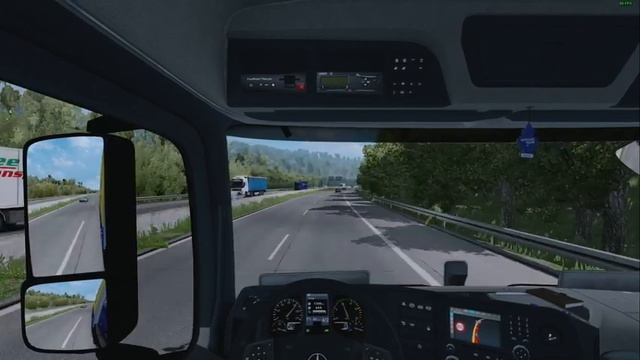 ETS2 1.35 HeilbronnMap Mercedes Antos Biberbach - Möckmühl смотреть онлайн