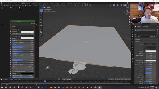 Blender Volumetrics_ working with some haze_fog and clouds! смотреть онлайн