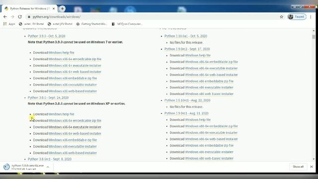 How to Download and install Python IDLE for windows смотреть онлайн