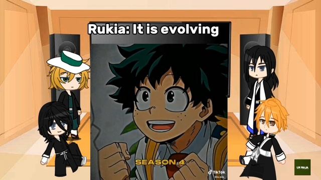 React to Deku | Bleach Characters React to MHA | Bleach react to | Gacha reaction Part 6/?? смотреть онлайн