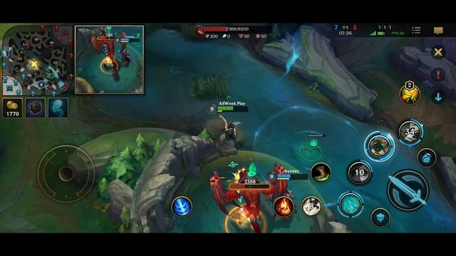 WILD RIFT Гайд на АКАЛИ ➤ LOL Wild Rift AKALI gameplay ➤Тонкости и Хитрости смотреть онлайн