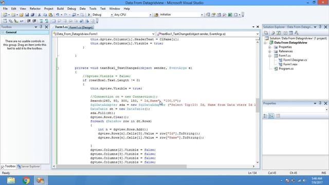 C# : Create Dynamic DataGridView Manually in Asp .Net C# смотреть онлайн