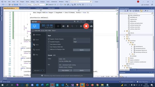 .Net Core 5.0 ile Emlak Sitesi - Admin Paneli Admine ait İlan Ekleme İşlemi смотреть онлайн