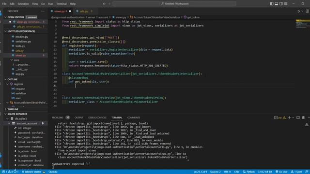 Django & Nuxt.js Authentication смотреть онлайн