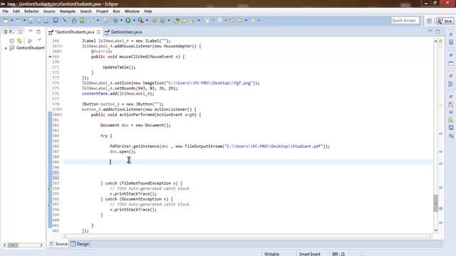 Tutoriel Java GUI #21 : Créer document pdf avec Text , Image - Darija смотреть онлайн