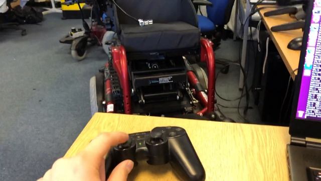 Controlling Wheelchair with CAN bus and ROS смотреть онлайн