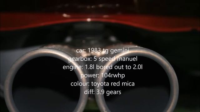 Gemini TG 1983 Build Story