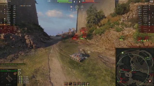 Выйду в ПВП на фонтане со зрителем World of Tanks (Мир танков) смотреть онлайн