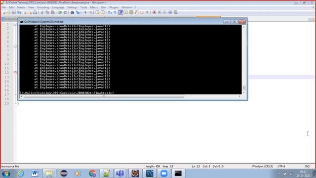 OFS Core Java Session-029 смотреть онлайн
