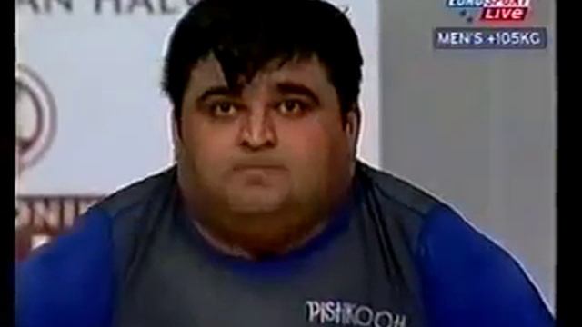Rezazadeh's 263 Kg World Record