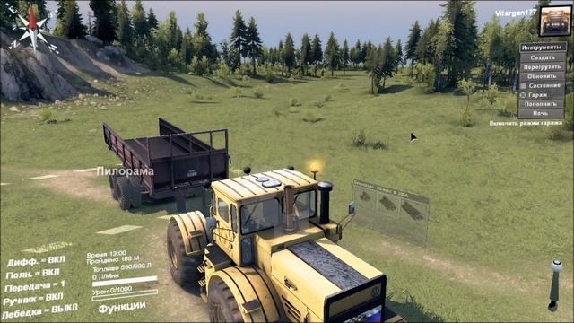 Spin Tires Кировец К700А смотреть онлайн