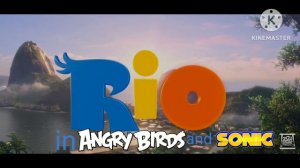 rio in angry birds and Sonic soundtrack pretty bird (Nigel song)