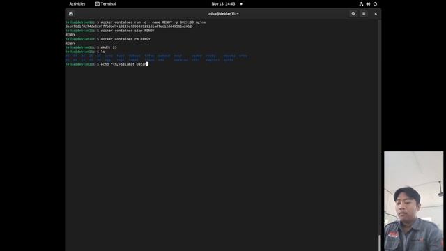 Latihan Deploy Web Sederhana Menggunakan Docker di Play With Docker смотреть онлайн