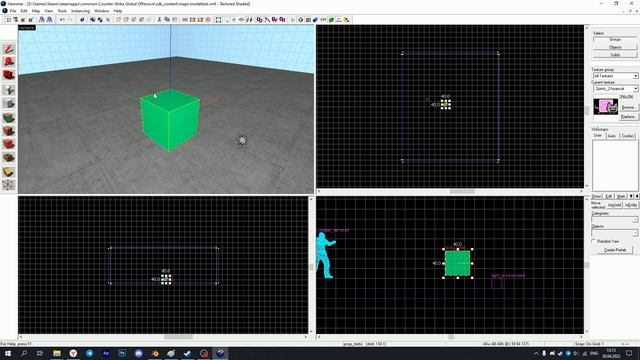 Blender Import/export, source/csgo sdk, .smd/.qc/.mdl, Collision, prop_static часть 1 смотреть онлайн