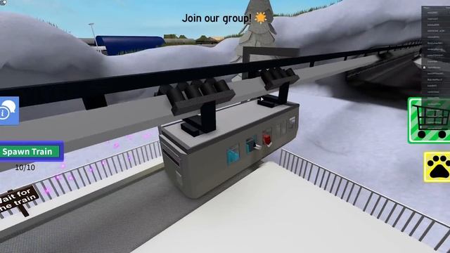 Playing with Trains on ROBLOX TRAIN SIMULATOR!! смотреть онлайн