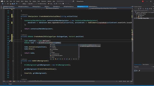 Unity Dialogue System - Instantiating the different Node Types смотреть онлайн