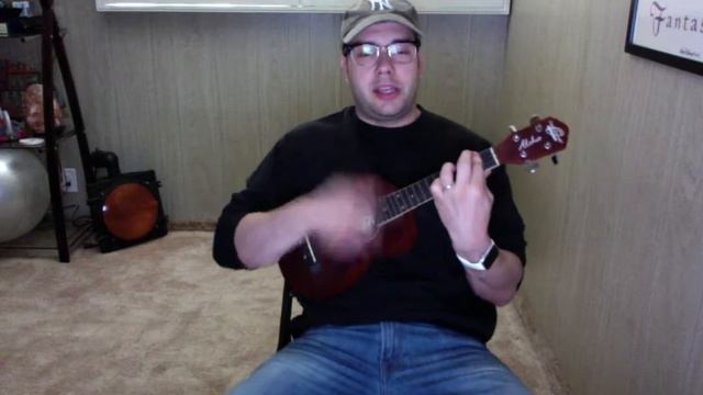 Bee Gees "Words" on ukulele смотреть онлайн