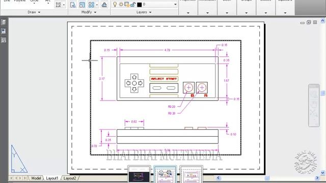76 Layout AutoCAD 2012 смотреть онлайн