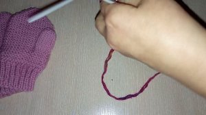 Варежки спицами на ребенка 3-4 лет//мастер класс для начинающих