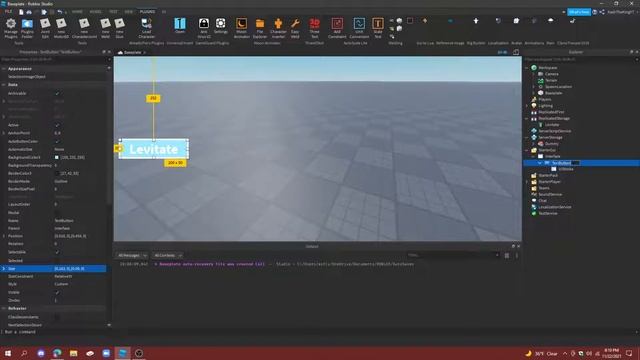 How To Make A Button That Plays An Animation | Roblox Studio смотреть онлайн
