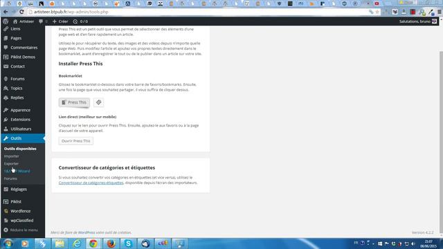 Comment faire une sauvegarde manuelle de WordPress sans plugin смотреть онлайн
