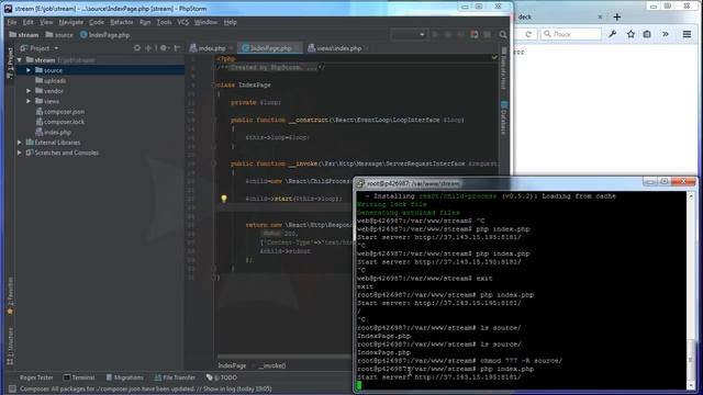 Основы асинхронного программирования на PHP с ReactPHP [GeekBrains] смотреть онлайн