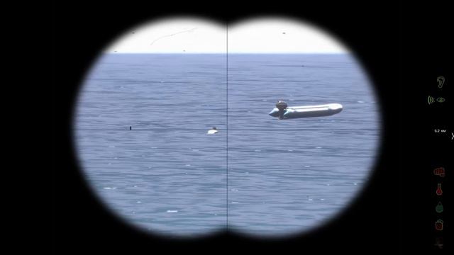 Arma 3 (DayZ) на пути к городу (вырезал где плывём из за громкого мотора)