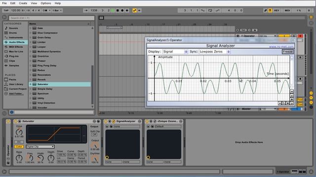 Обзор Ableton Live Saturator