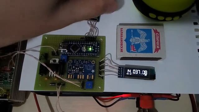 Синтезатор Arduino + Si5351 (проект LZ2WSG) смотреть онлайн