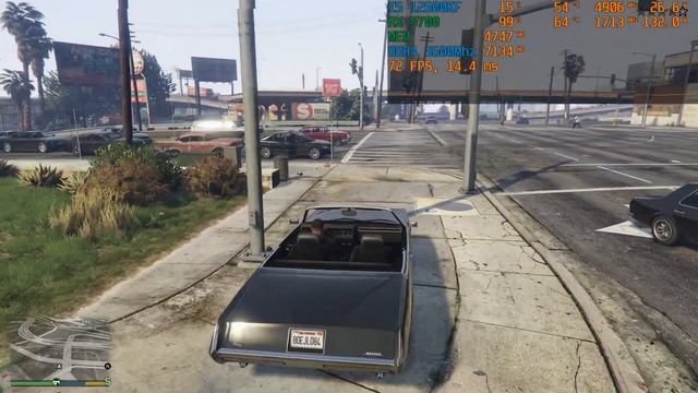 Grand Theft Auto V - I5 12600KF + RX 5700 - 1440p