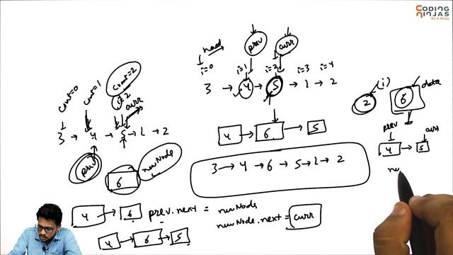 Python Tutorial: How to insert an element in linked list? смотреть онлайн